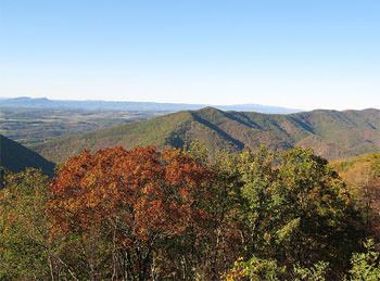 Blue Ridge Mountains, where the Waltons lived