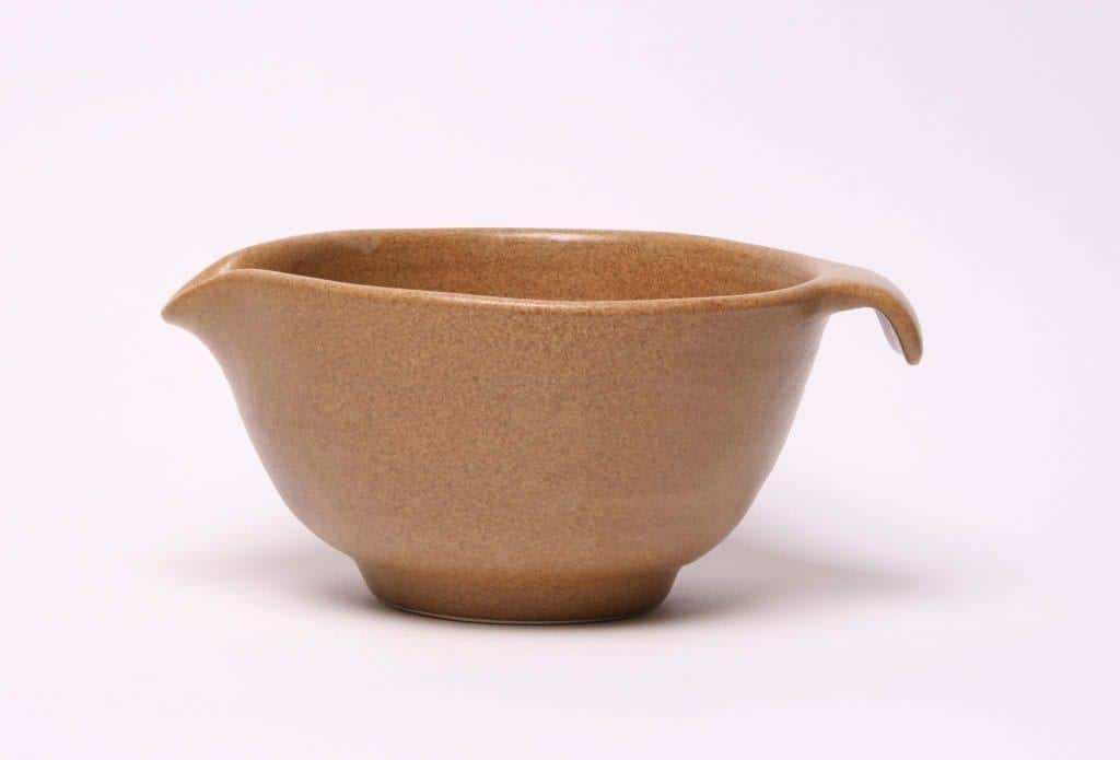 go green earthware batter bowl