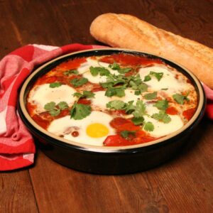 shakshuka in the onyx brookline nacho set