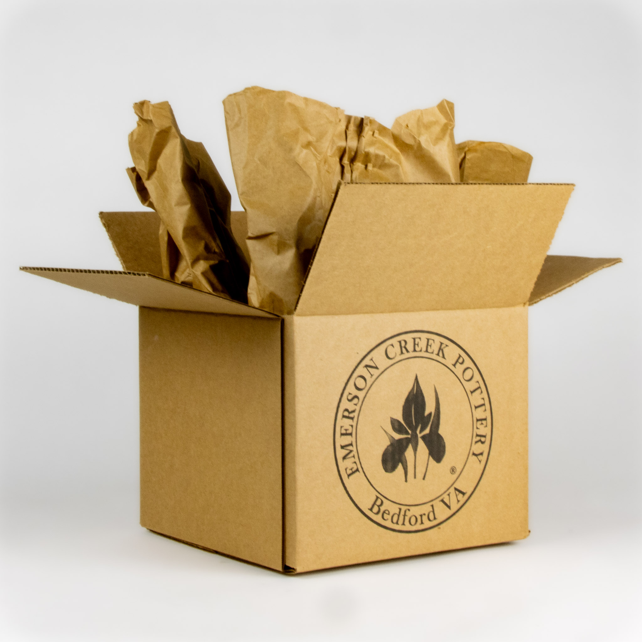 Emerson Creek Pottery Shipping Box and Packaging