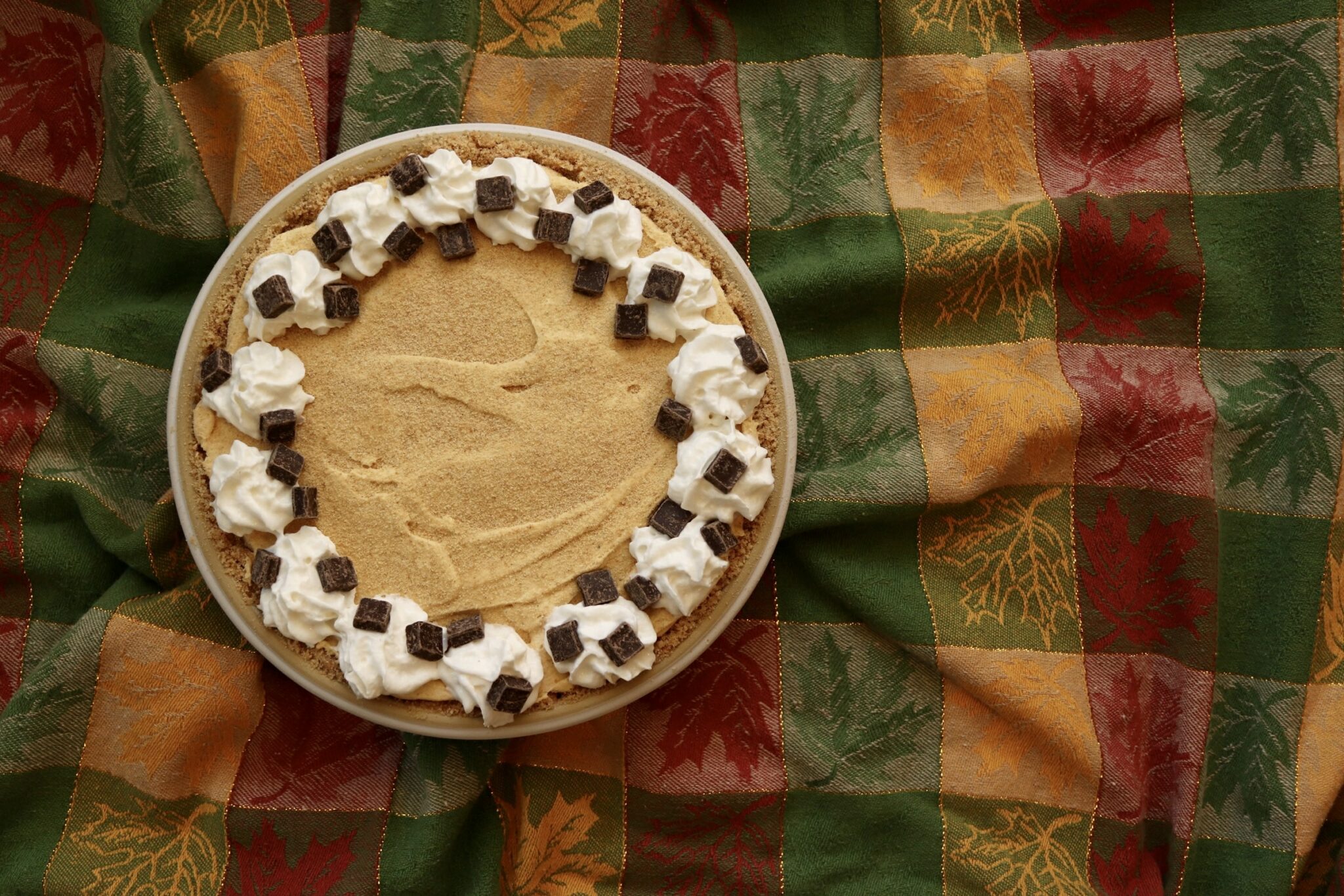 No-bake pumpkin cheesecake