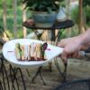 Brookline Skillet Plate Ivory