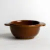 Copper Clay Onion Soup Bowl