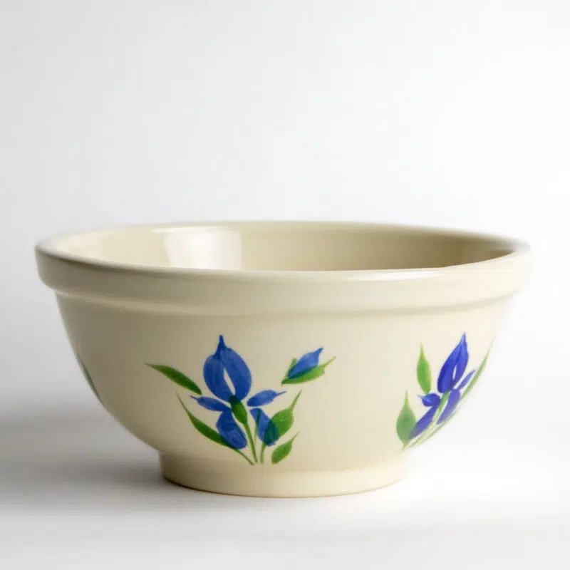 Field of Iris Pasta Bowl