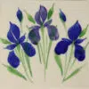 Field of Iris Trivet