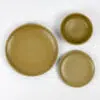 Go Green Earthware Coupe Dinner Set