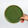 Hand Holding Moss Brookline Salad Plate