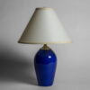 Large American Blue Lamp Light Off