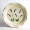 Lavender Frilly Pie Plate