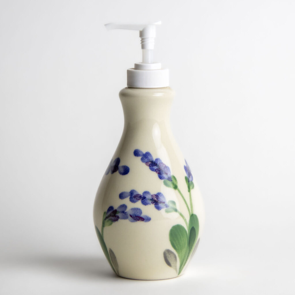 Lavender Soap Lotion Bottle