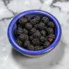 Ramekin with Blackberries