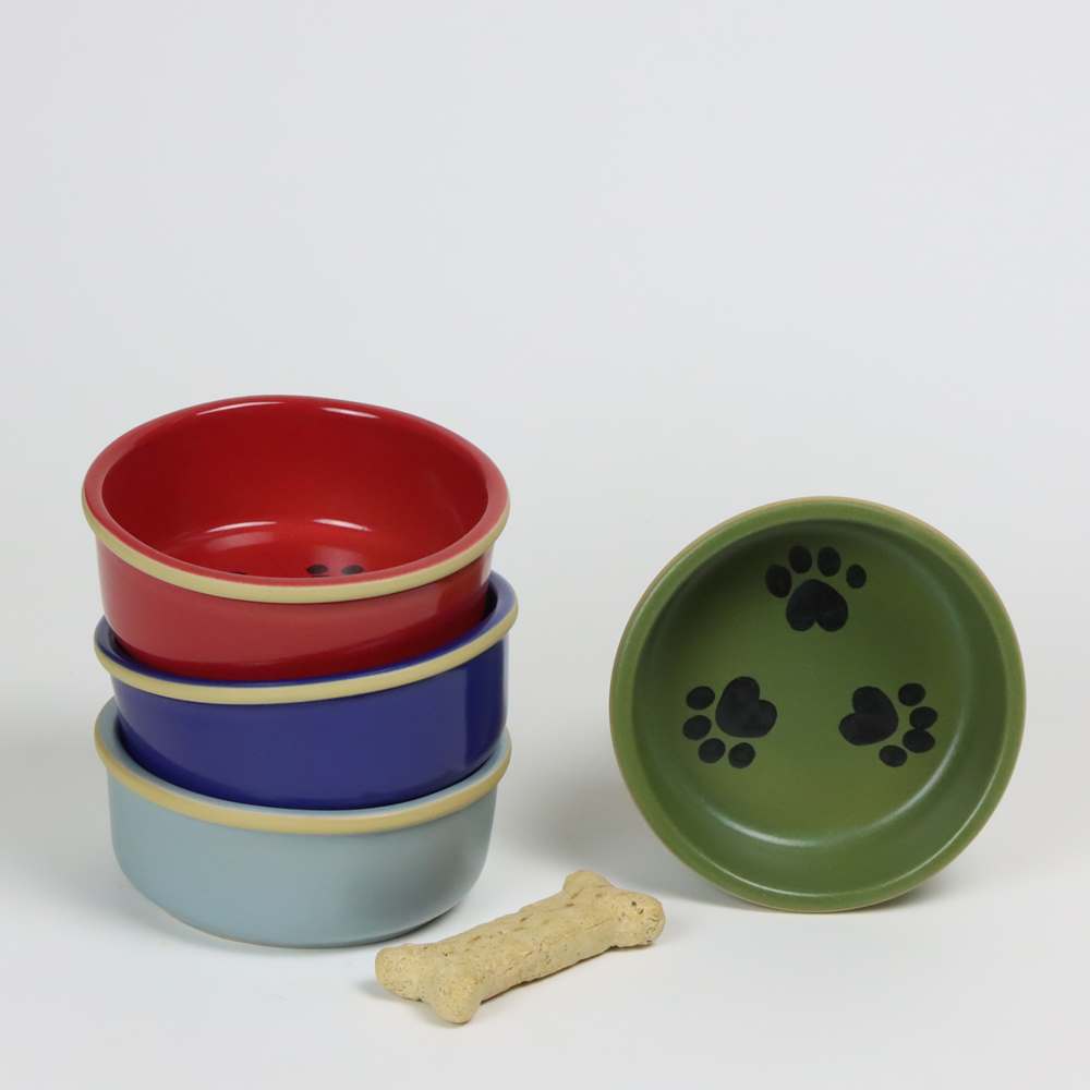 Small Brookline Pet Bowls