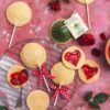 Valentine's Day Pie Pops made with Celtic Heart Cookie