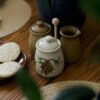 Pinecone Honey Pot