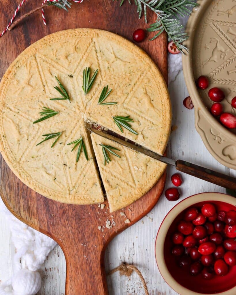 Shortbread and Tea Fall Savoury Shortbread