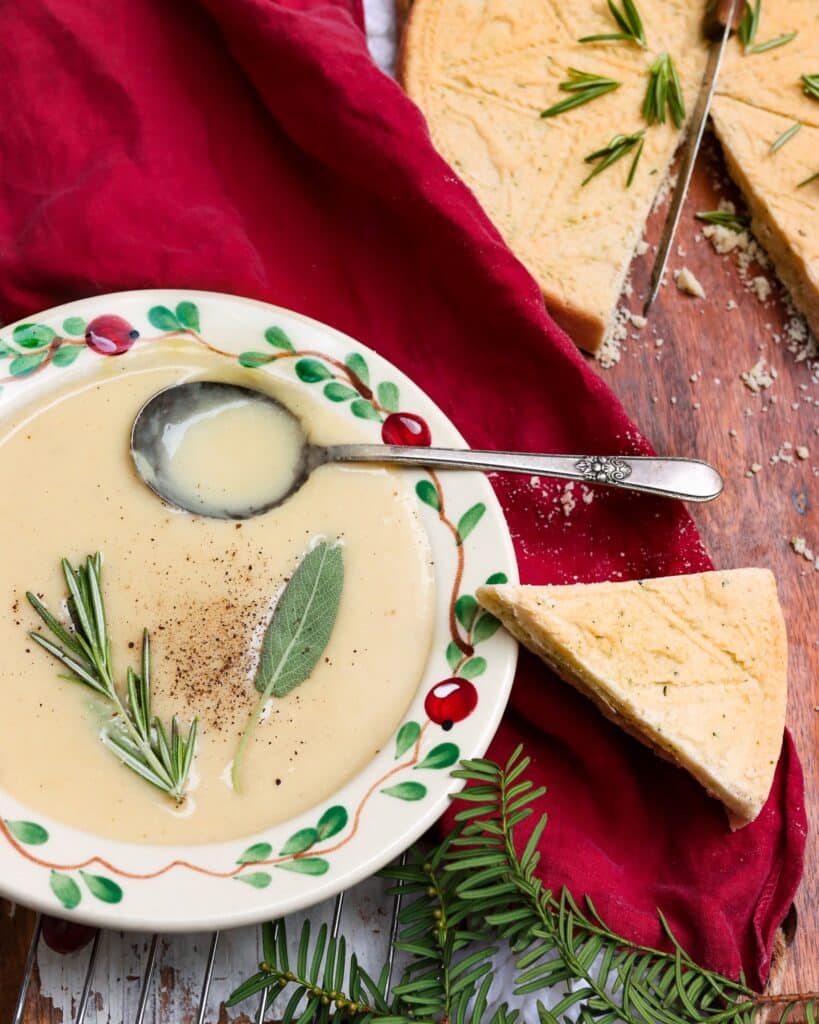 Shortbread and Tea Fall Savoury Shortbread and Soup