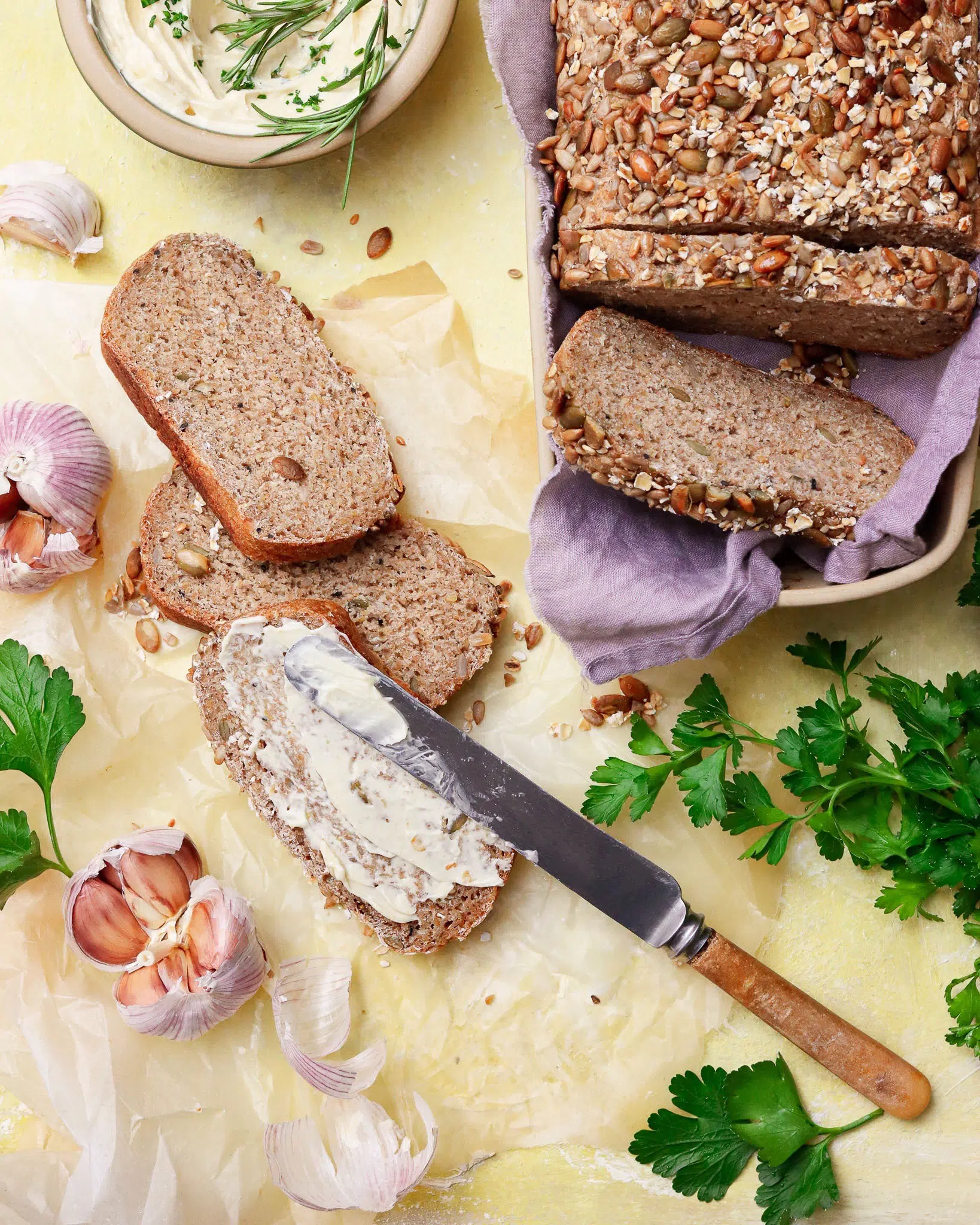 healthy whole grain bread