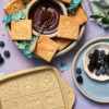 Peanut Butter Shortbread With Chocolate Dip