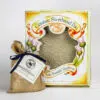 Shortbread Pan in gift box with baking mix.