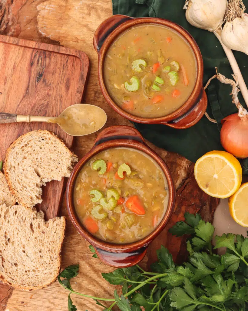 Shortbread and Tea Fall 2 Split Pea Soup 2