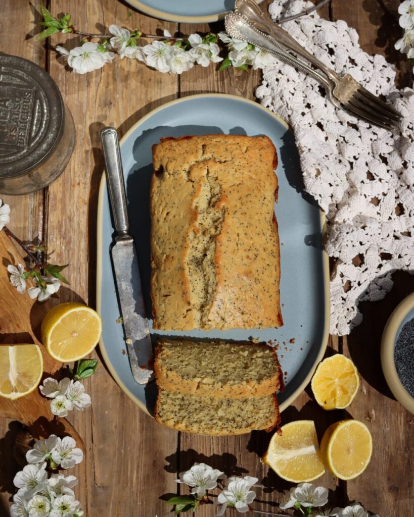 Shortbread and Tea Fall Lemon Poppy Cake 4